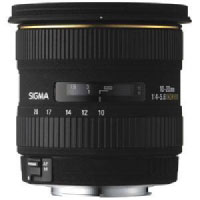 Sigma Wide Angle 10-20mm f/4-5.6 EX DC HSM Autofocus Lens for Canon Digital EOS (751945)